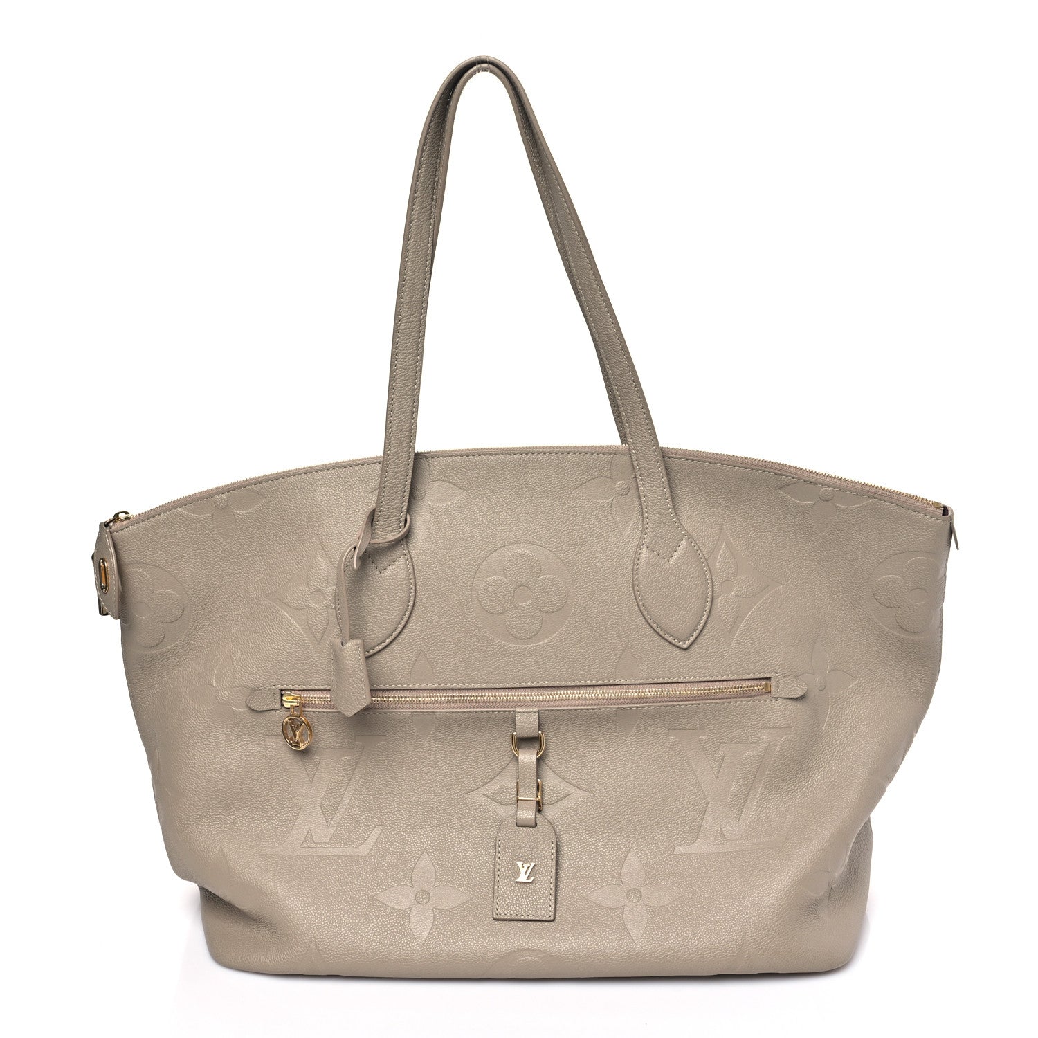 Louis Vuitton Empreinte Monogram Giant Travel Bag Tourterelle Creme 1 of 10