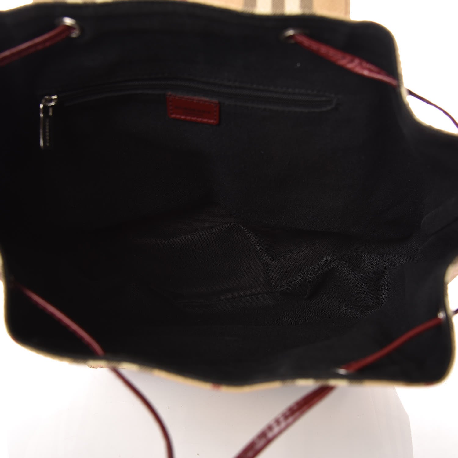 Burberry Haymarket Check Backpack 7 of 10