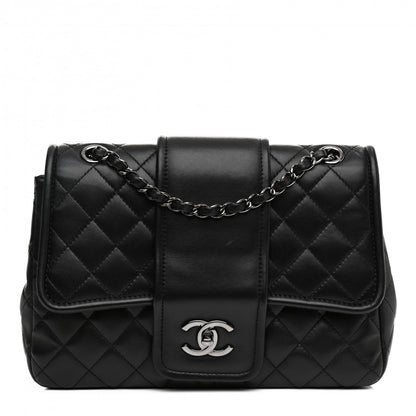 Chanel Lambskin Quilted Elementary Chic Flap Black 1 of 10