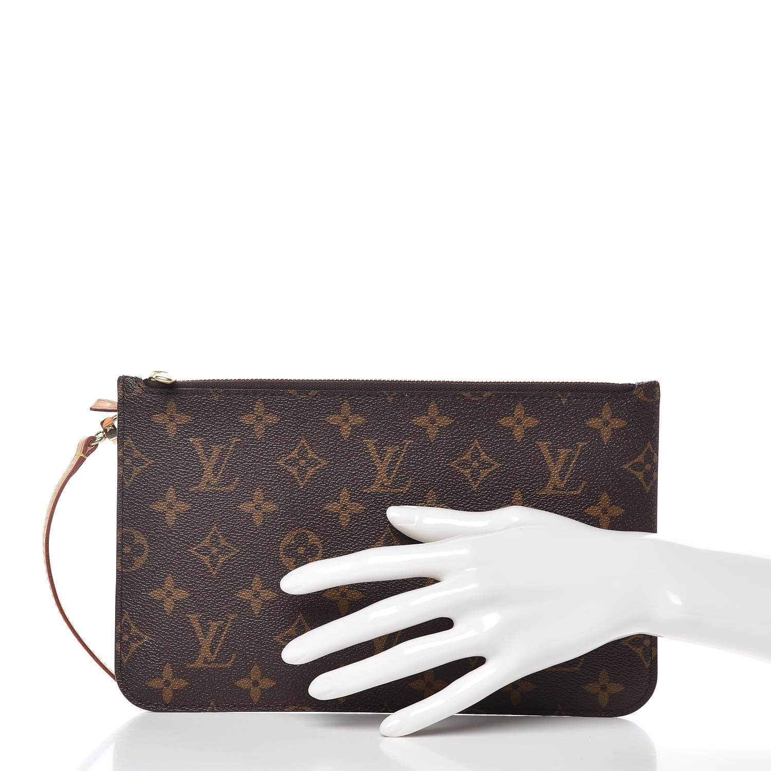Louis Vuitton Monogram Neverfull MM GM Pochette 2 of 8