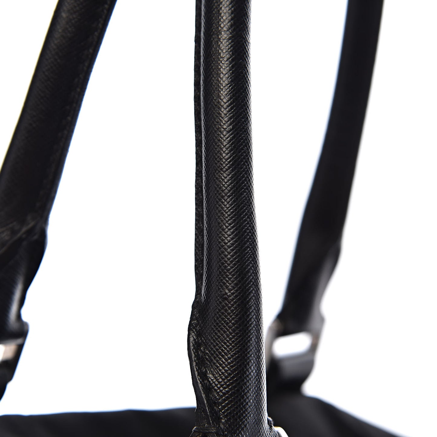 Nylon Viaggio Duffle Black