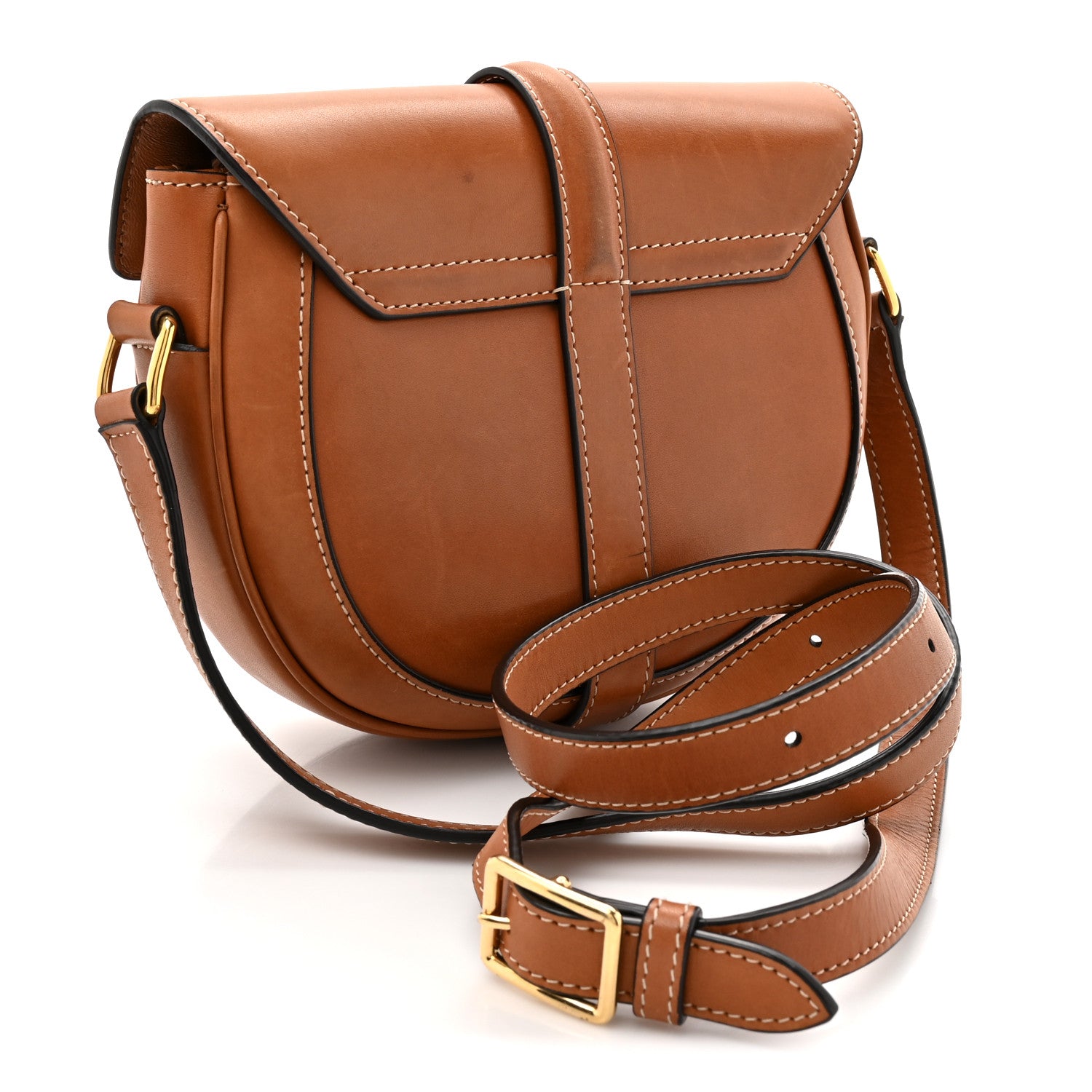 Celine Natural Calfskin Besace Small 16 Tan 3 of 15
