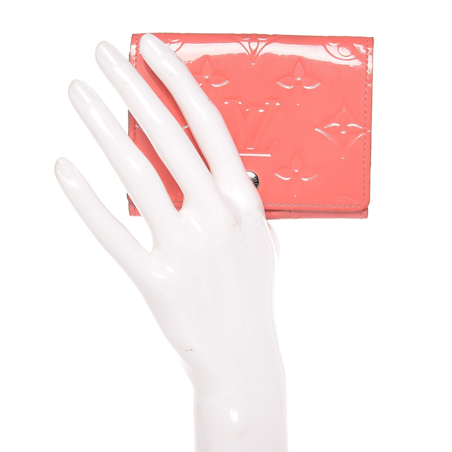 Louis Vuitton Vernis Business Card Holder Poppy 2 of 7