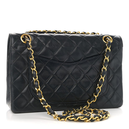 Chanel Lambskin Quilted Small Double Flap Black 2 of 13