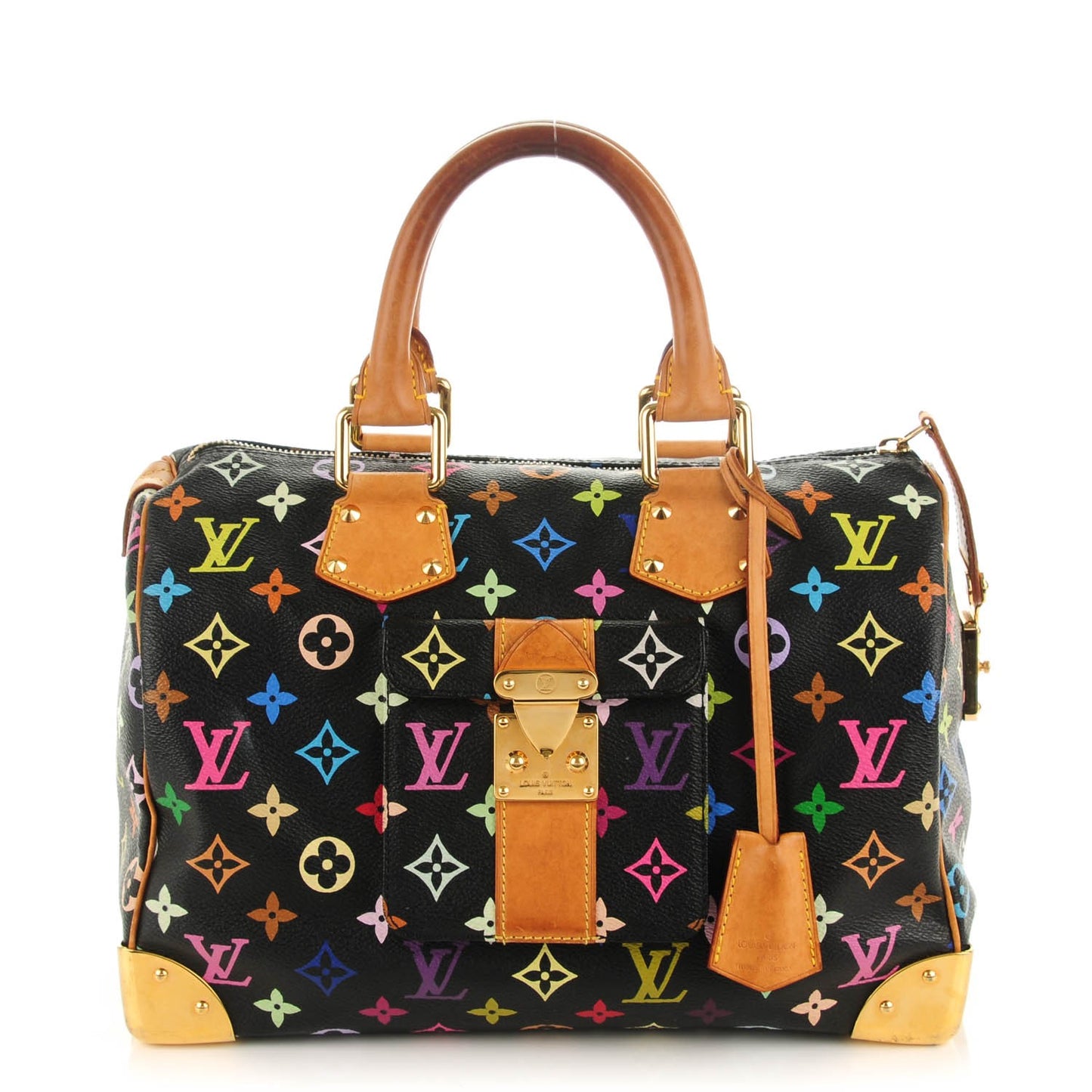 Monogram Multicolor Speedy 30 Black