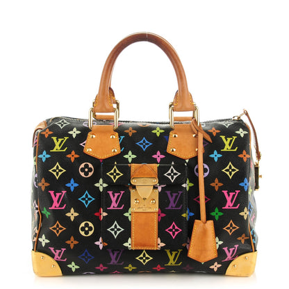 Louis Vuitton Monogram Multicolor Speedy 30 Black 1 of 8