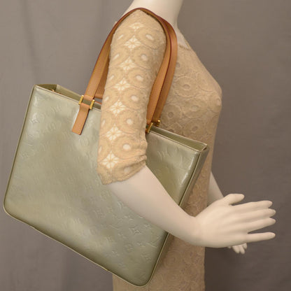 Louis Vuitton Vernis Columbus Silver 2 of 7