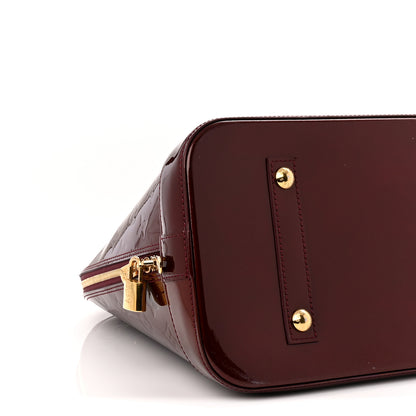 Louis Vuitton Vernis Alma MM Rouge Fauviste 4 of 10