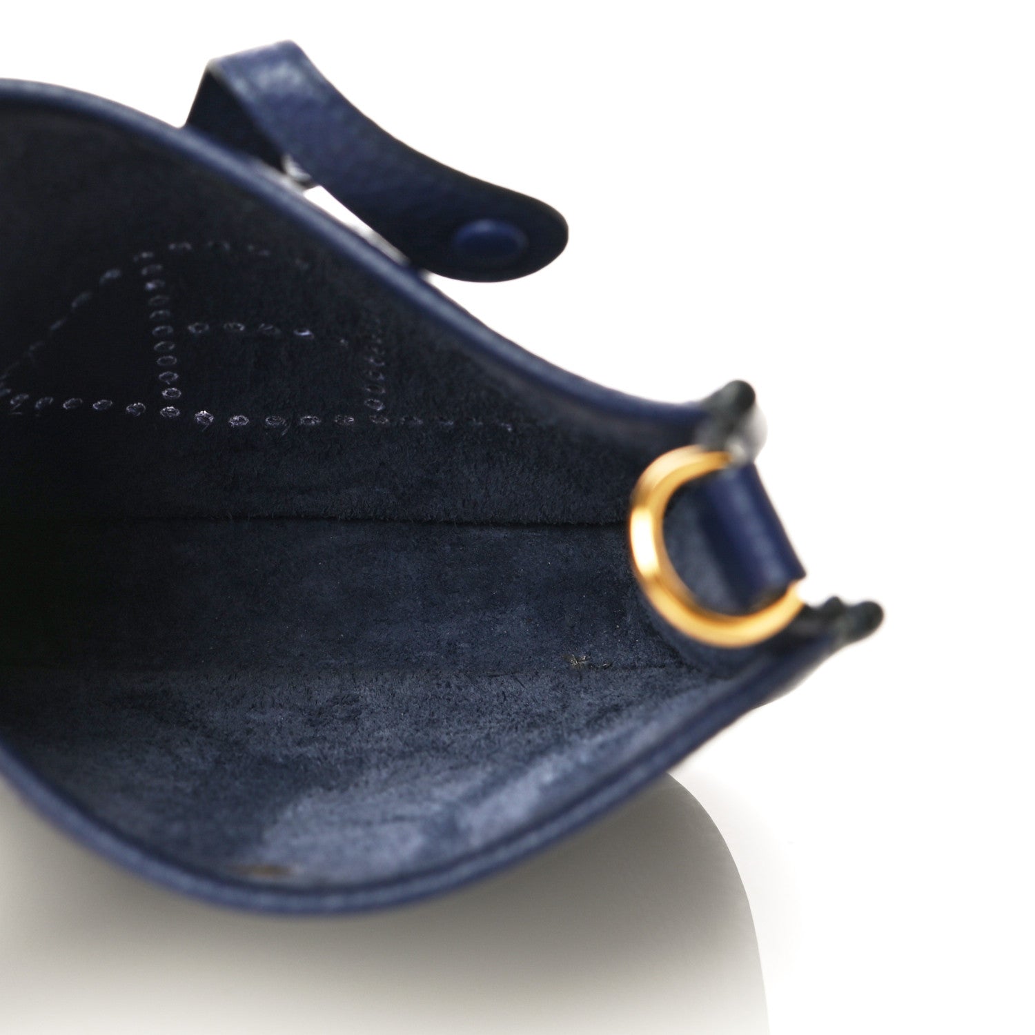 Hermes Taurillon Clemence Evelyne TPM Bleu Encre 4 of 11