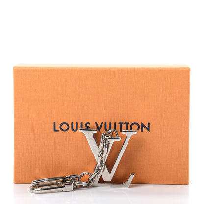 Louis Vuitton LV Facettes Bag Charm Key Holder Silver 6 of 6