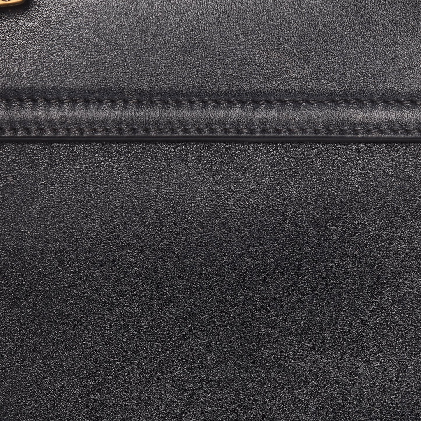 Calfskin Mini Drew Chain Shoulder Bag Black
