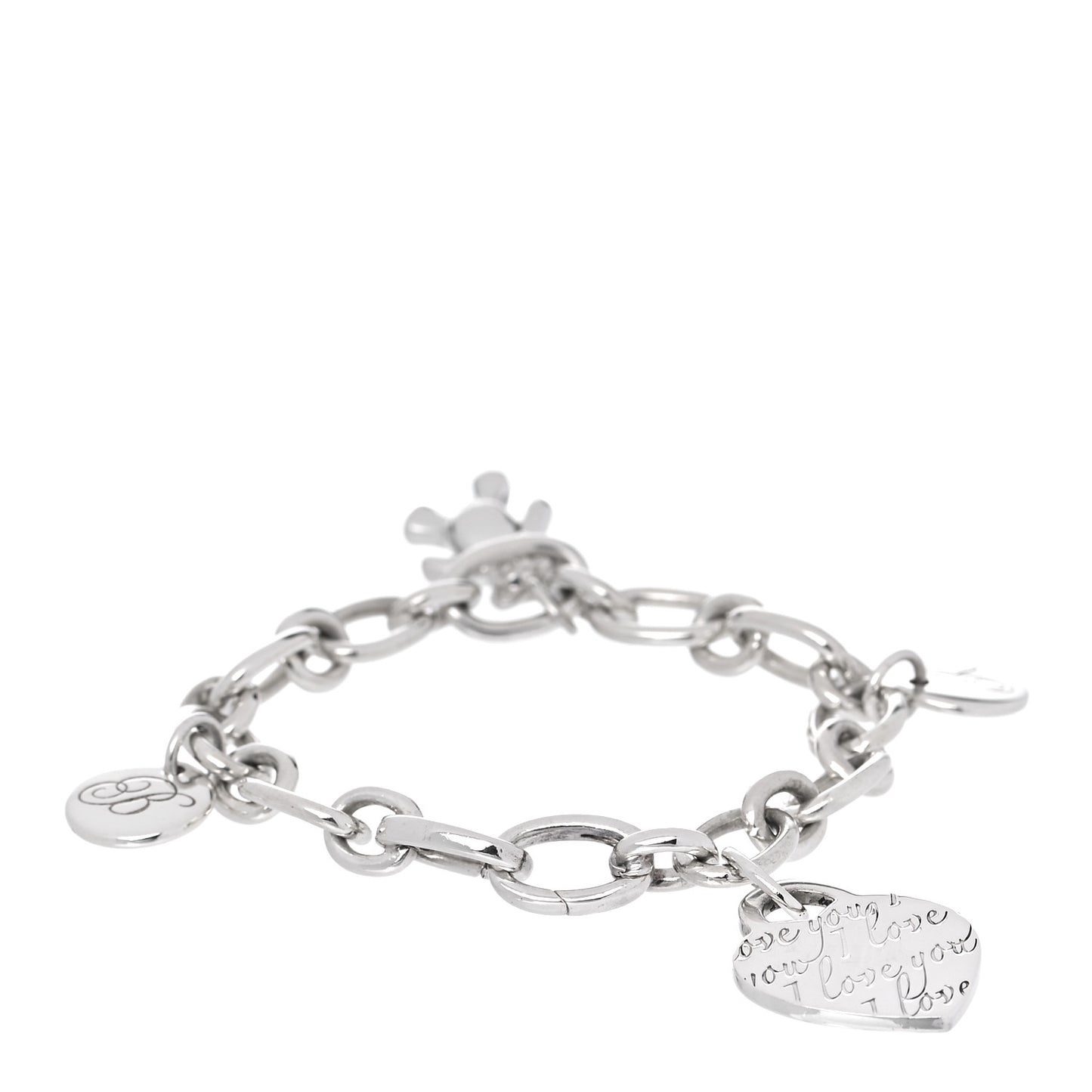 Sterling Silver Charm Bracelet