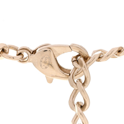 Chanel Crystal Chain CC Link Choker Gold Silver 5 of 7