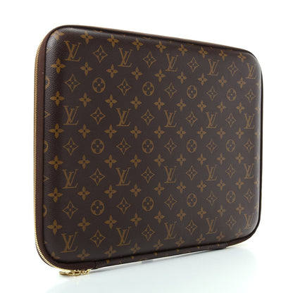 Louis Vuitton Monogram 15 Inch Laptop Sleeve 2 of 7