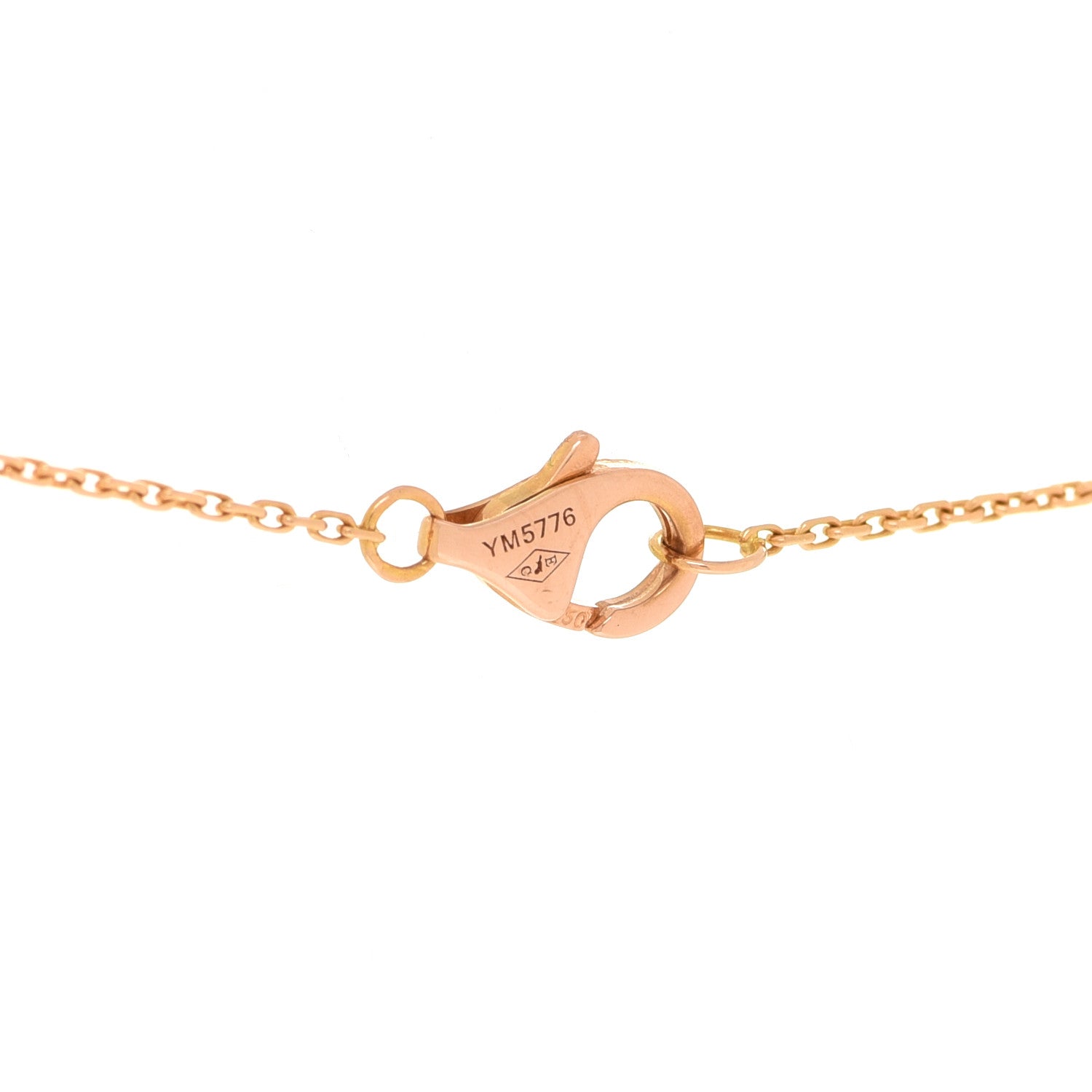 Cartier 18K Pink Gold Tsavorite Black Lacquer Panthère De Cartier Pendant Necklace 4 of 5