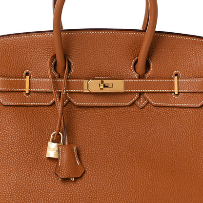 Hermes Togo Birkin 35 Gold 8 of 12