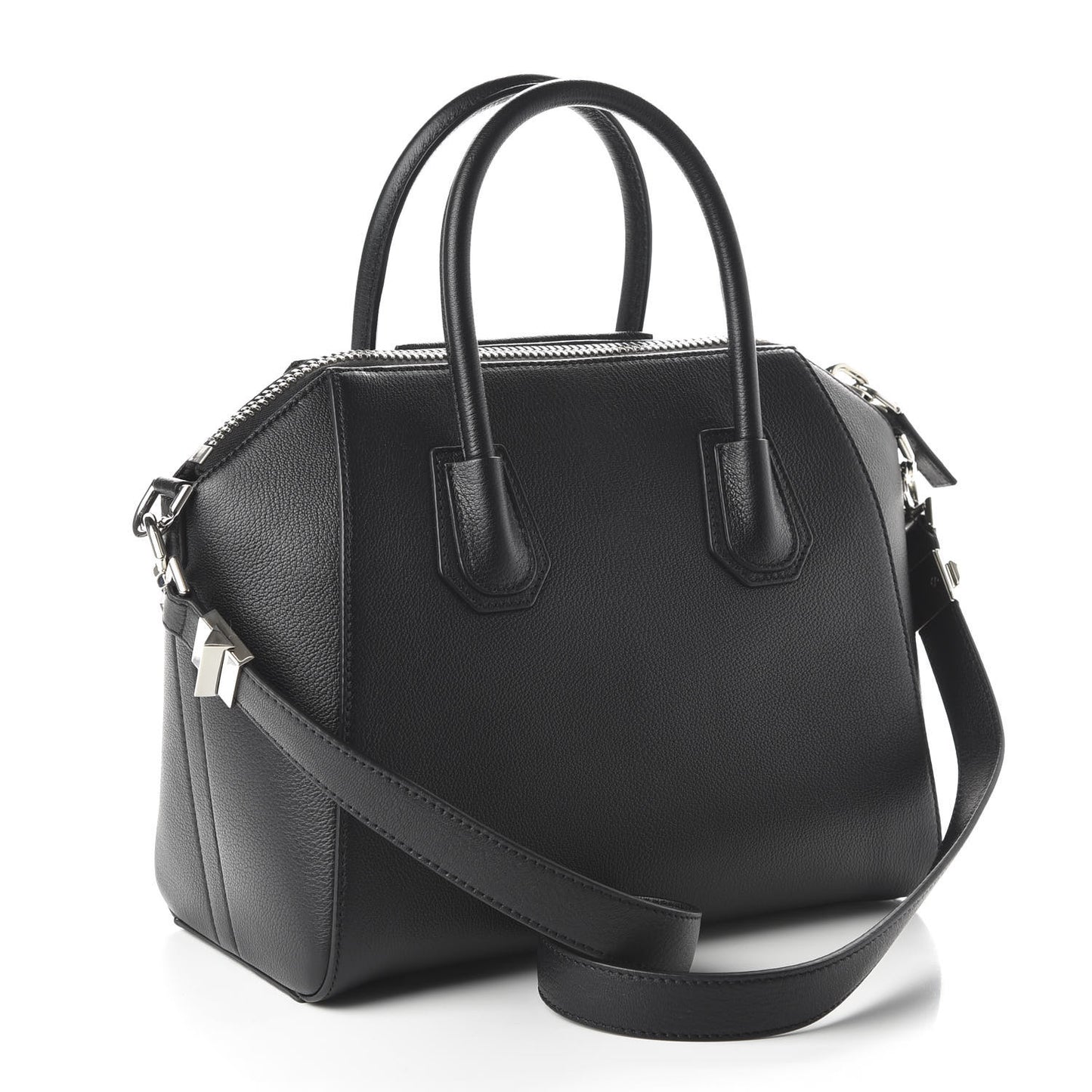 Sugar Goatskin Small Antigona Black
