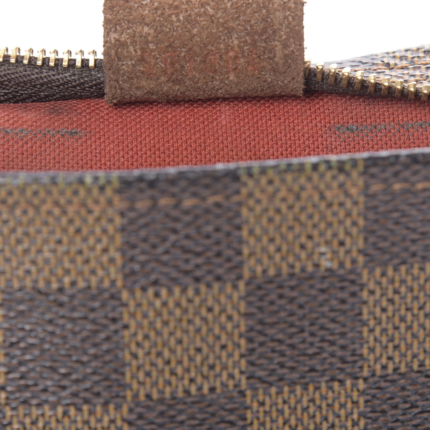 Louis Vuitton Damier Ebene Trousse Make Up Bag Pochette 7 of 19