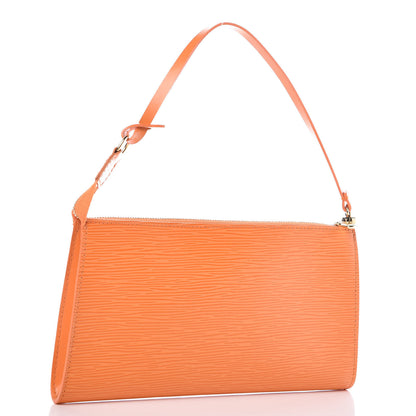Louis Vuitton Epi Pochette Accessories 24 Mandarin 3 of 13