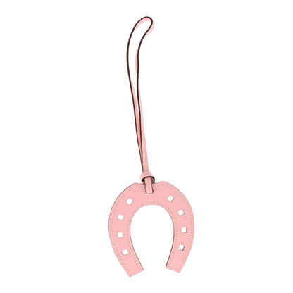 Hermes Swift Paddock Horseshoe Bag Charm Rose Sakura 1 of 4