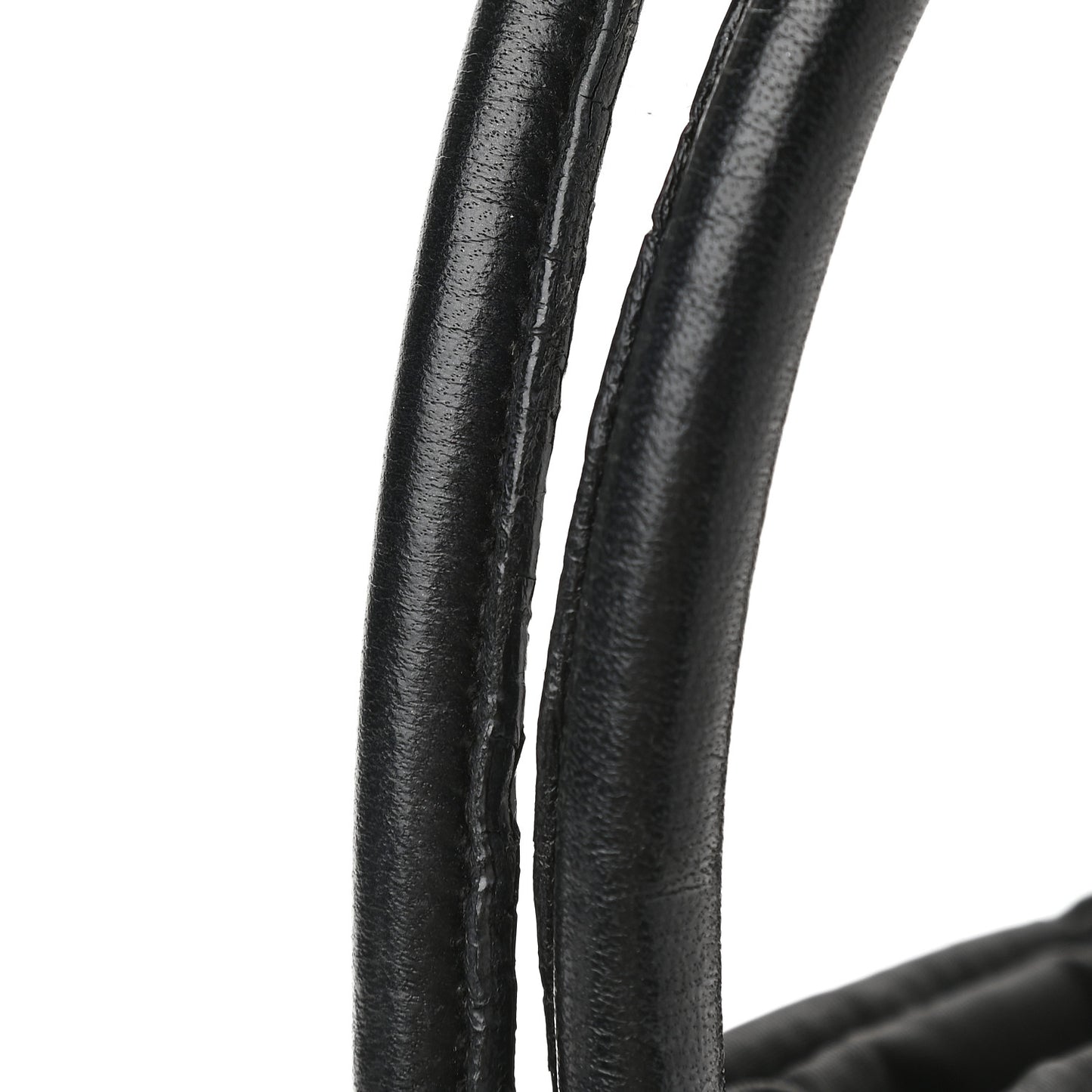 Nylon Tessuto Fiocco Bow Tote Black