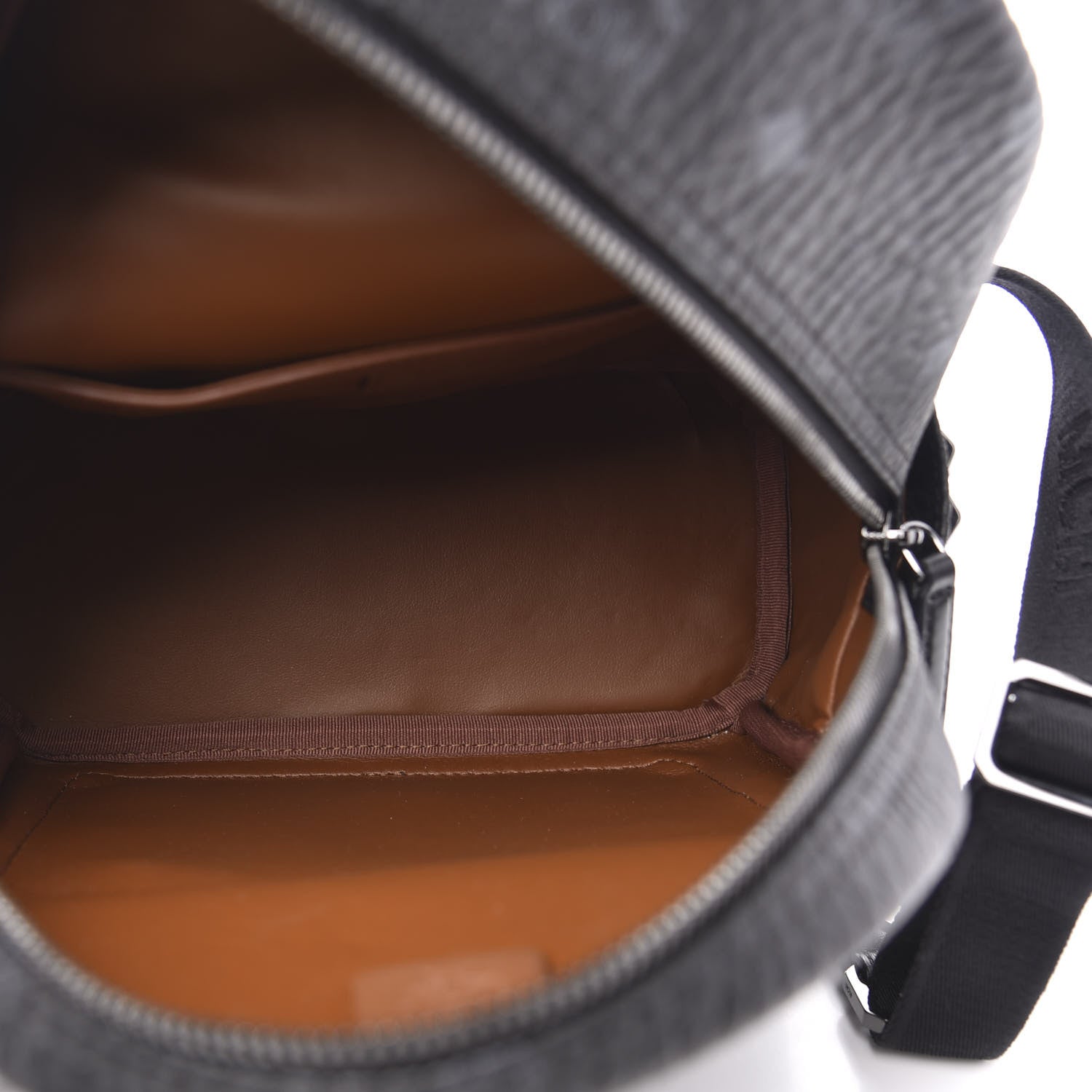 MCM Visetos Small Side Stud Stark Backpack Black 4 of 8