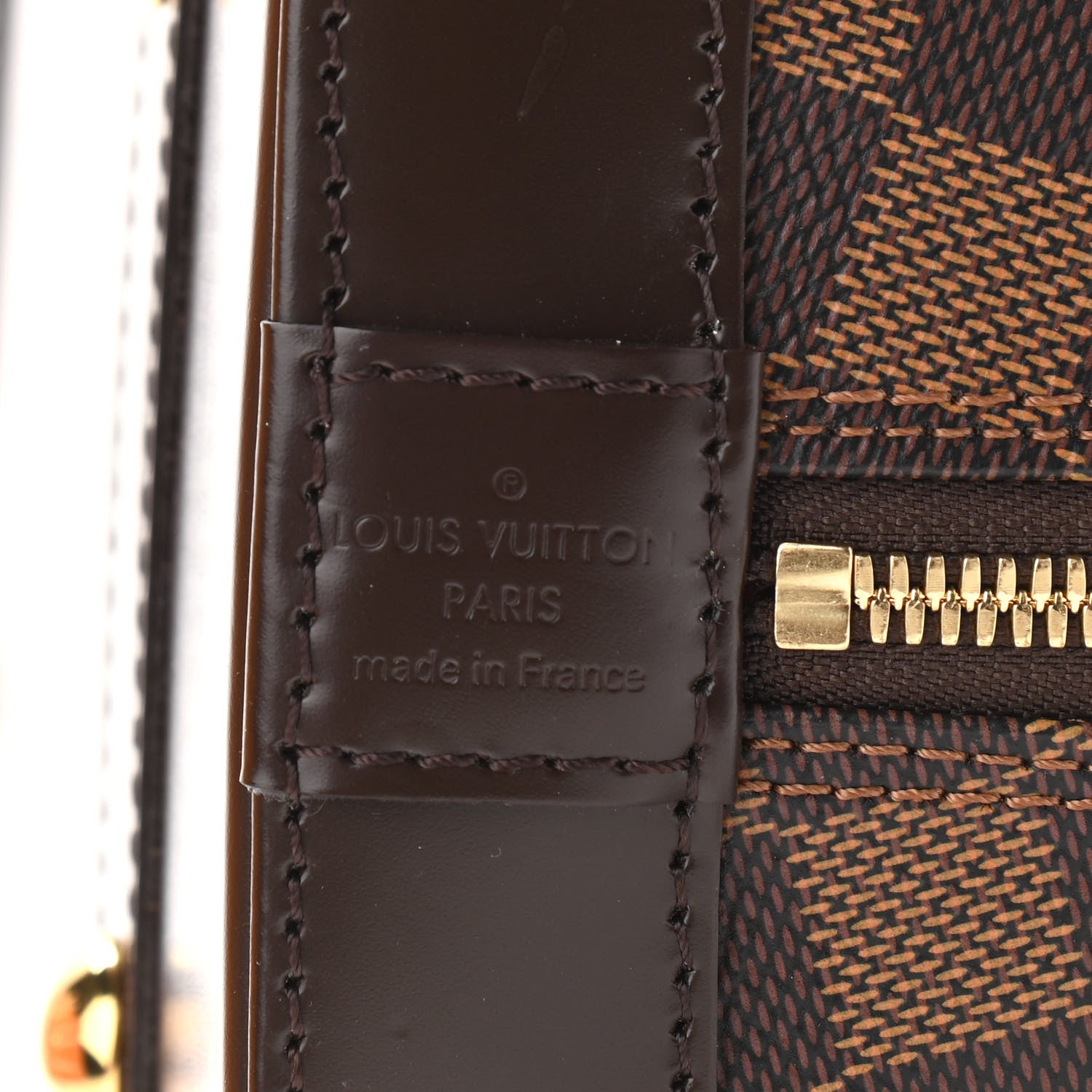 Louis Vuitton Damier Ebene Alma PM 6 of 12