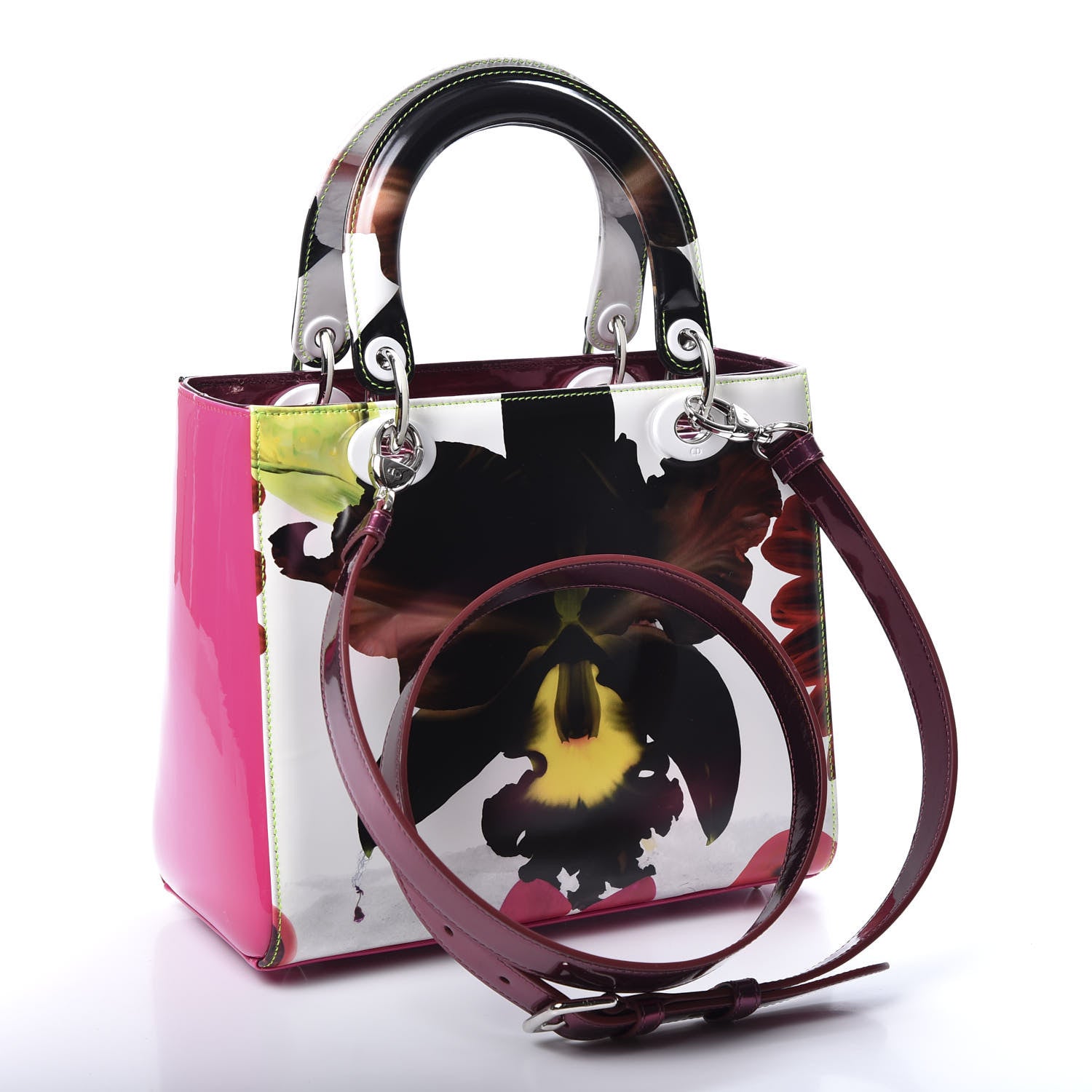 Christian Dior X MARC QUINN Glazed Patent Calfskin Art Medium Lady