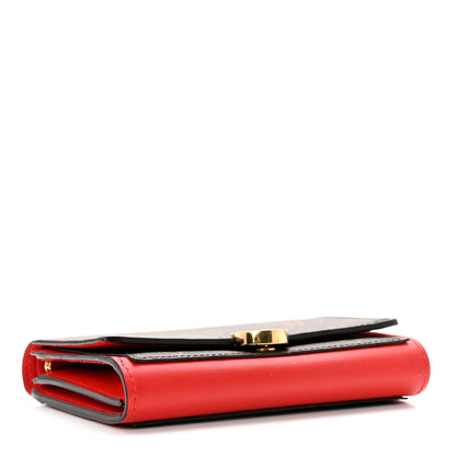 Louis Vuitton Monogram Flore Compact Wallet Coquelicot 4 of 6