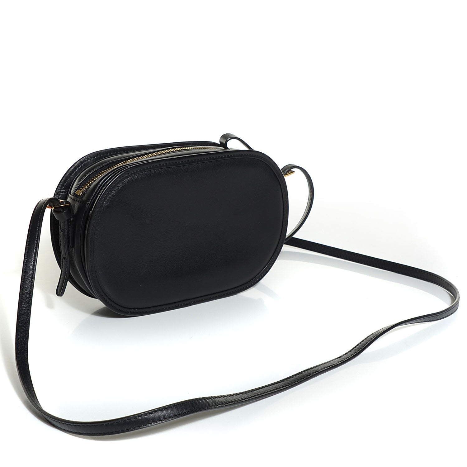 Valentino Garavani Calfskin Small Logo Go Crossbody Bag Black 3 of 8