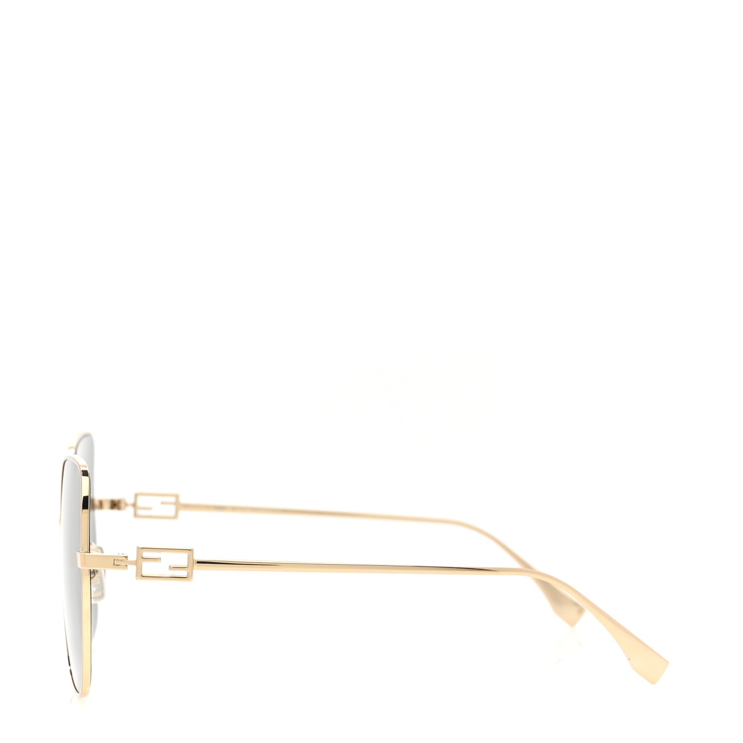 Metal Aviator Sunglasses FE40033U Light Gold