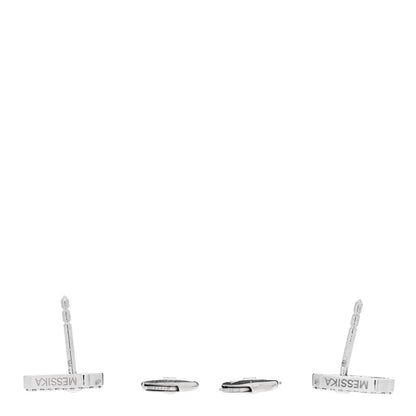 Messika 18K White Gold Diamond Move Uno Earrings 3 of 7