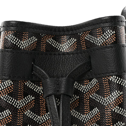 Goyard Goyardine Petit Flot Bucket Bag PM Black 6 of 8
