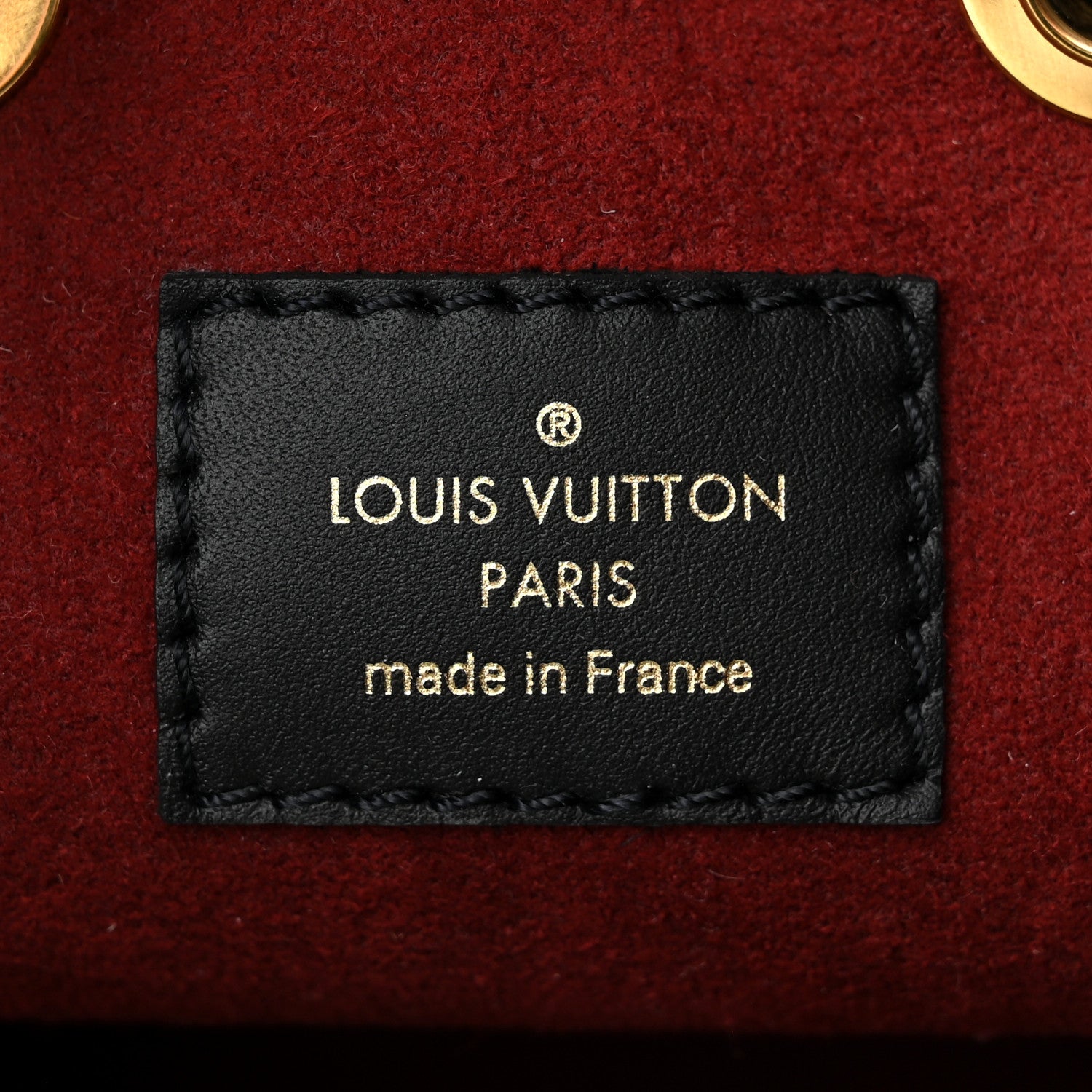 Louis Vuitton LOUIS VUITTON Empreinte Monogram Giant Neonoe MM Black Beige 7 of 12
