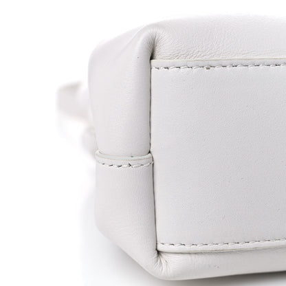Bottega Veneta Calfskin Small The Point Triangle Bag Chalk 13 of 13
