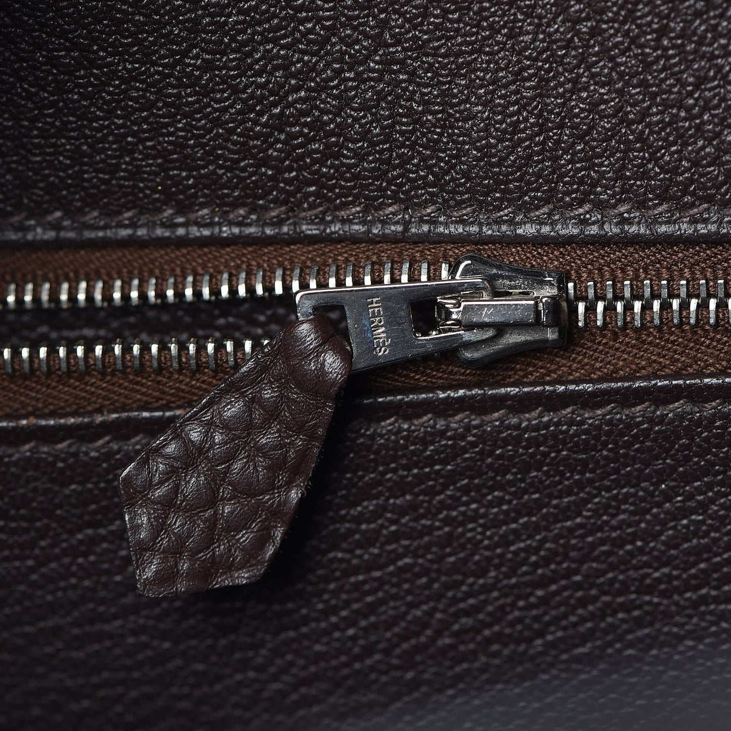 Togo Birkin 35 Chocolate