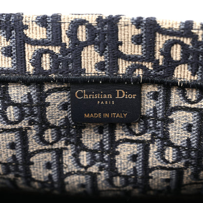 Christian Dior Oblique Book Tote Blue Multicolor 6 of 12