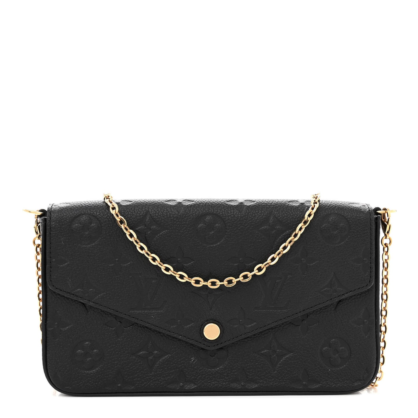 Empreinte Pochette Felicie Chain Wallet Black