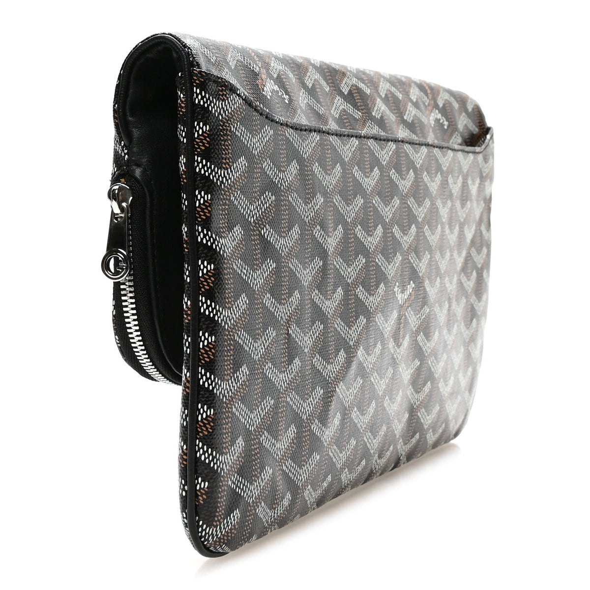 Goyard Goyardine Sainte Marie Soft Clutch Black 3 of 8