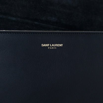 Saint Laurent Calfskin Classic Y Ligne Clutch Black 7 of 11