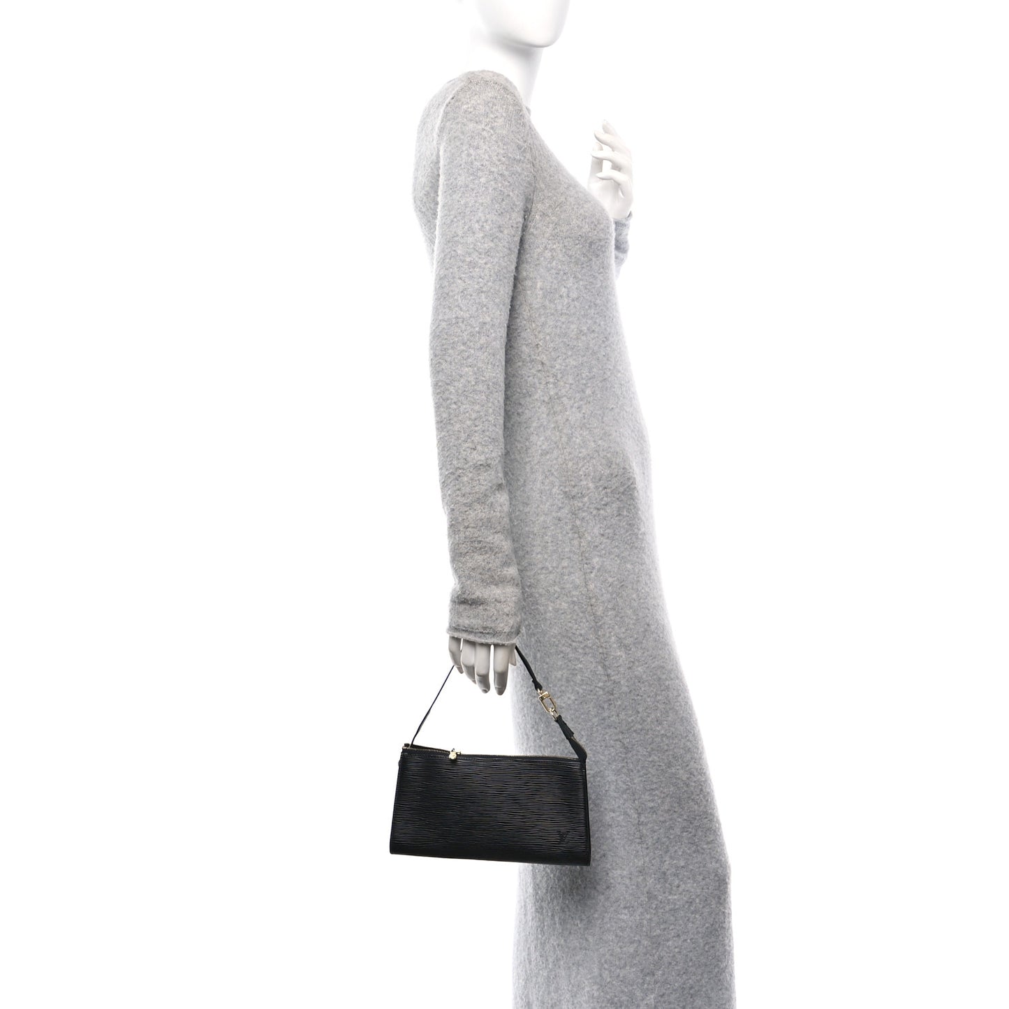 Epi Pochette Accessories 24 Black