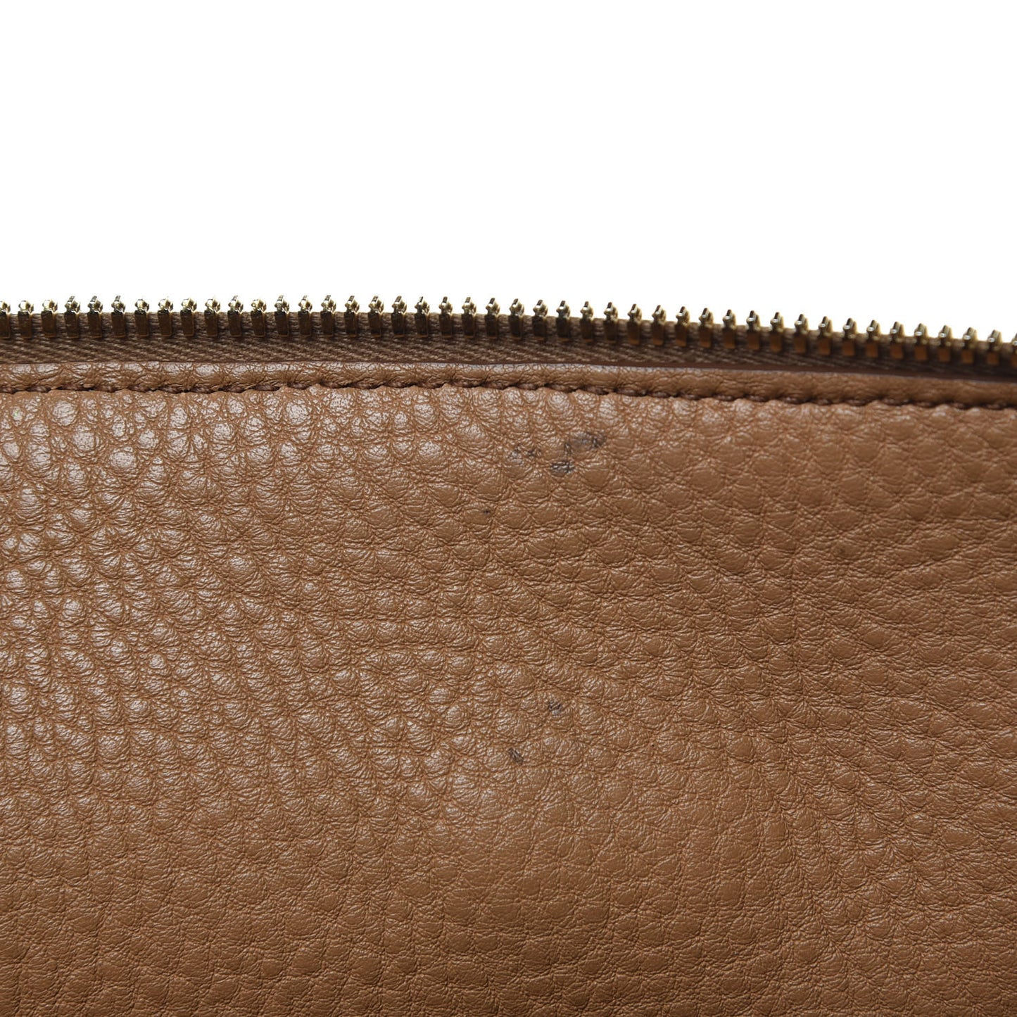 Vitello Daino Pocket Tote Caramel