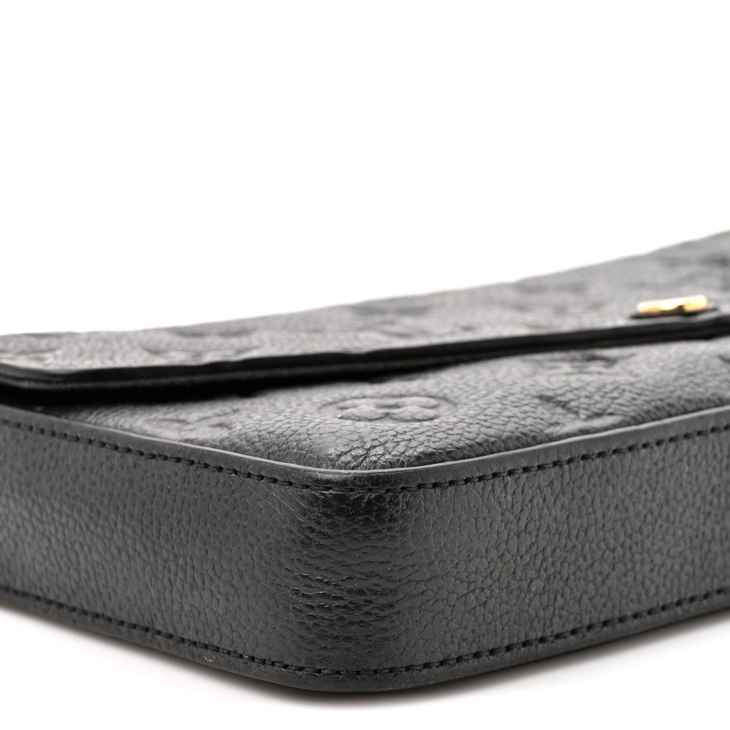 Empreinte Pochette Felicie Chain Wallet Black
