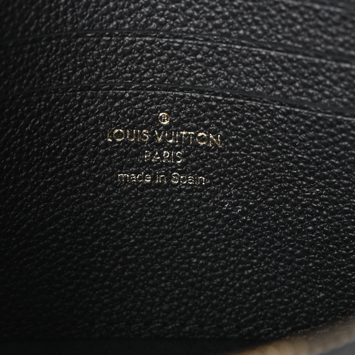 Empreinte Monogram Giant Ivy Wallet On Chain Black