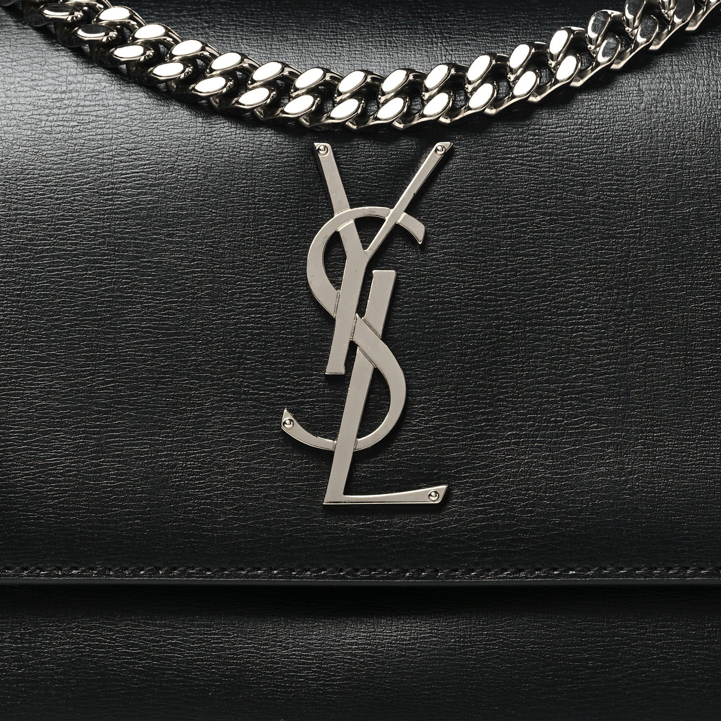 Calfskin Large Monogram Sunset Black