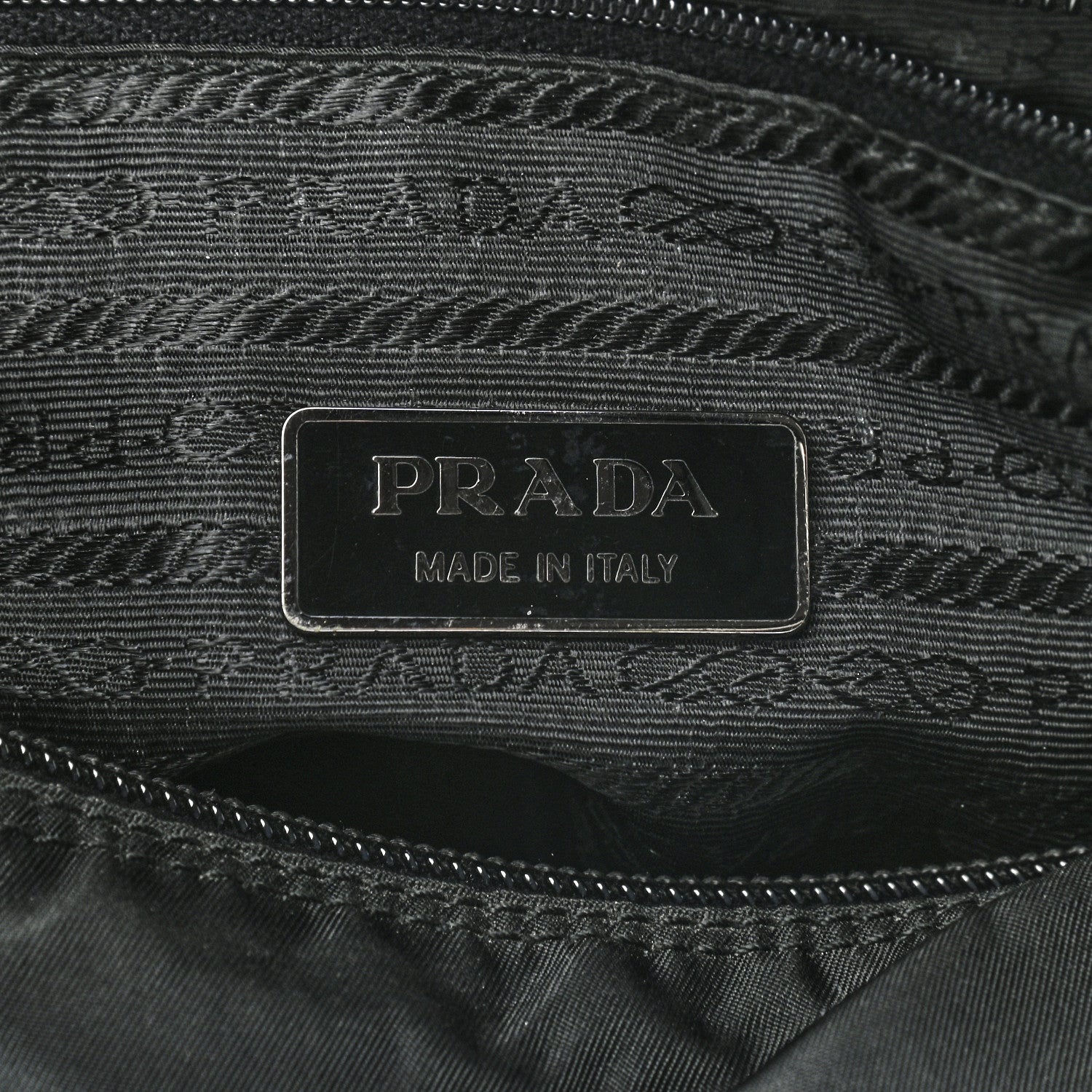 Prada Tessuto Nylon Vela Messenger Bag Black 6 of 13