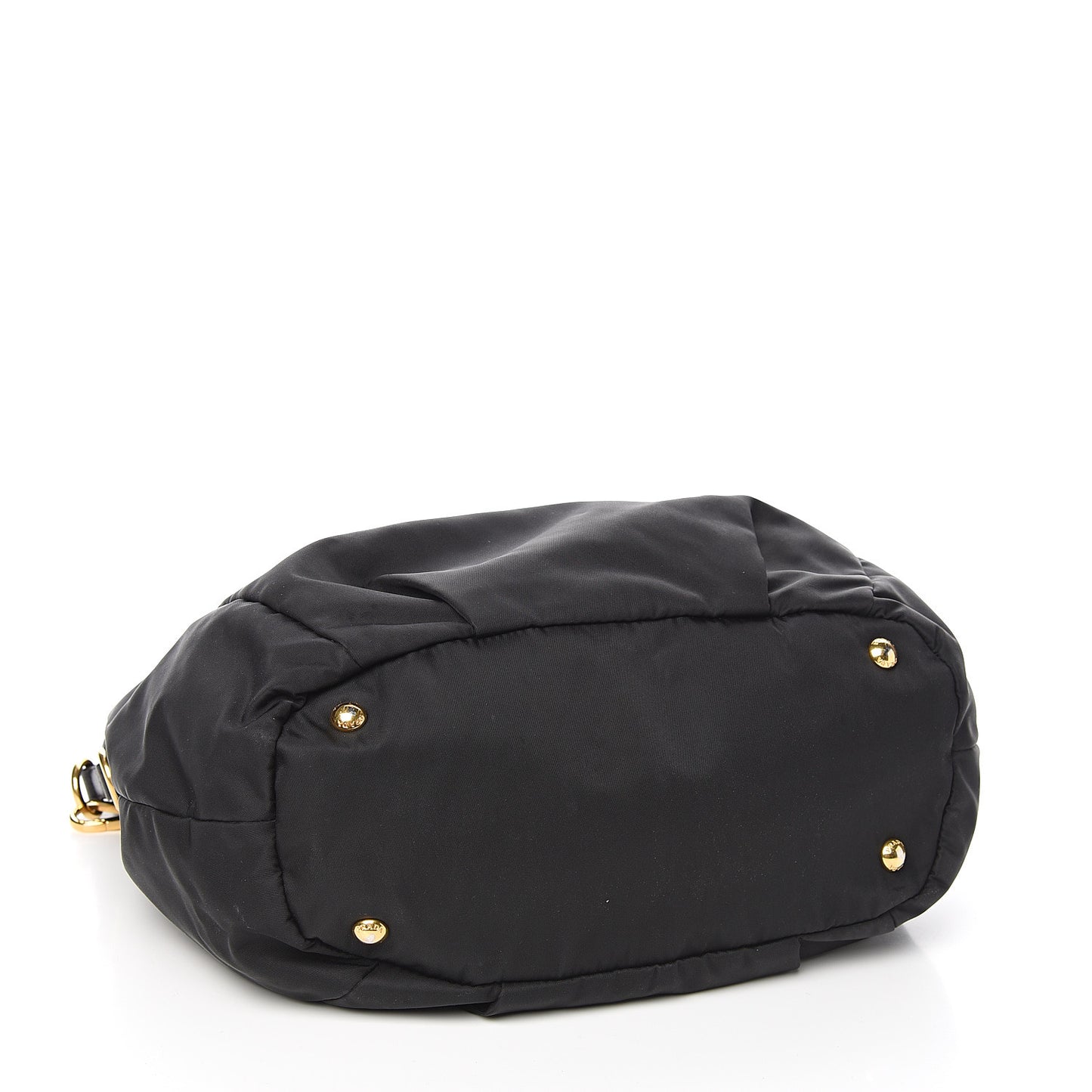 Tessuto Nylon Cervo Shoulder Bag Black