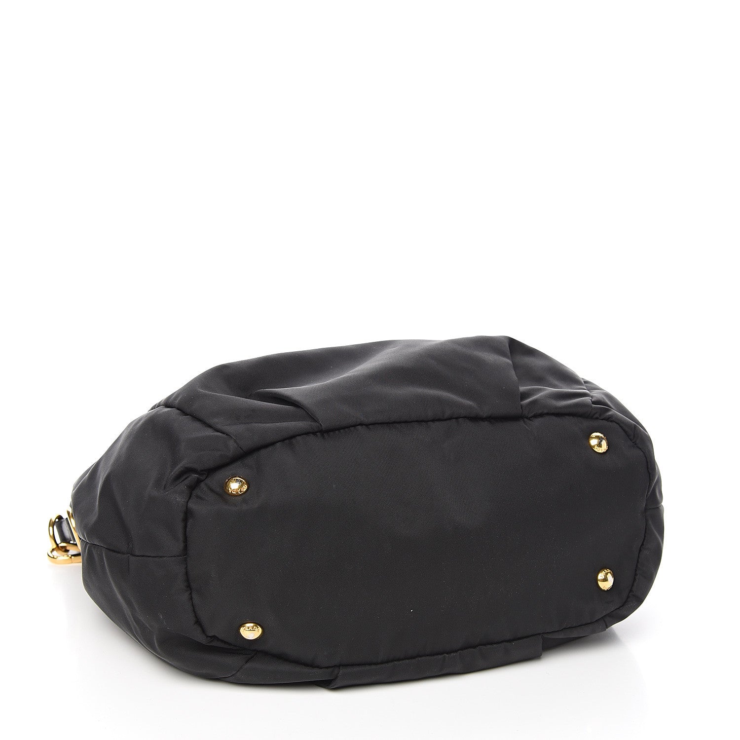 Prada Tessuto Nylon Cervo Shoulder Bag Black 3 of 8