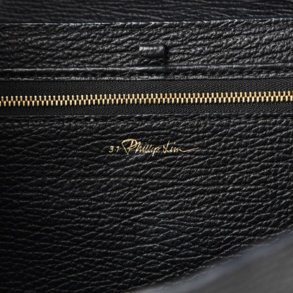 3.1 Phillip Lim 3.1 Textured Calfskin Medium Pashli Satchel Black 5 of 19