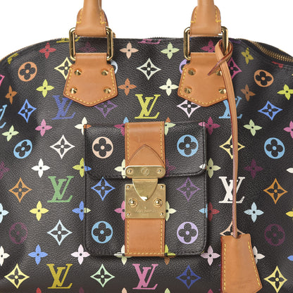 Louis Vuitton Monogram Multicolor Alma GM Black 13 of 13